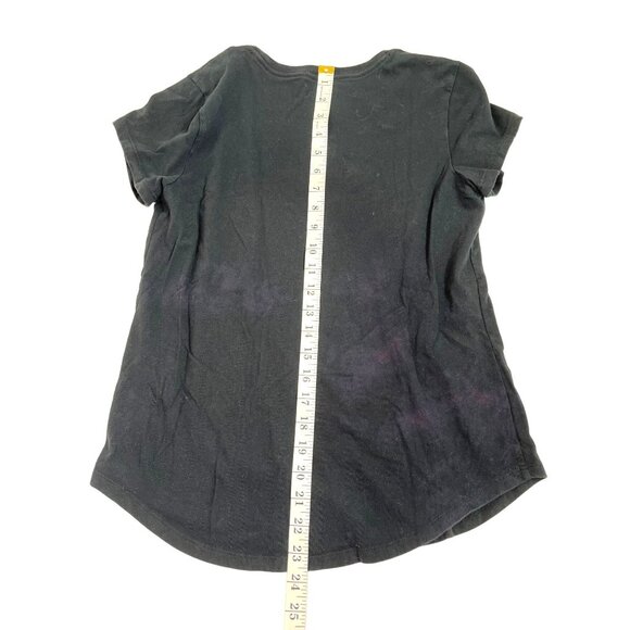 Abercrombie & Fitch Black Knotted Crew Tee Medium  85Z - Picture 4 of 5